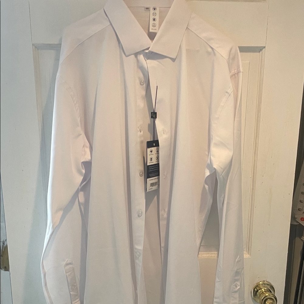 Classic White Men's Shirt